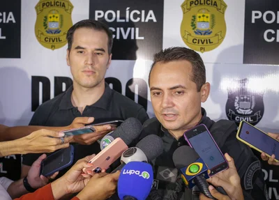Delegado Charles Pessoa, coordenador do DRACO
