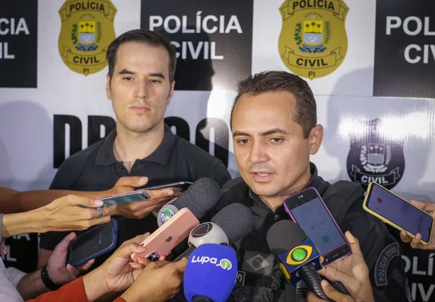 Delegado Charles Pessoa, coordenador do DRACO