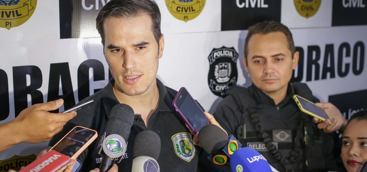 Delegado Matheus Zanatta, superintendente da SOI