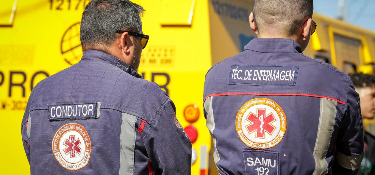 Dentre os profissionais, estavam técnicos de enfermagem e condutores