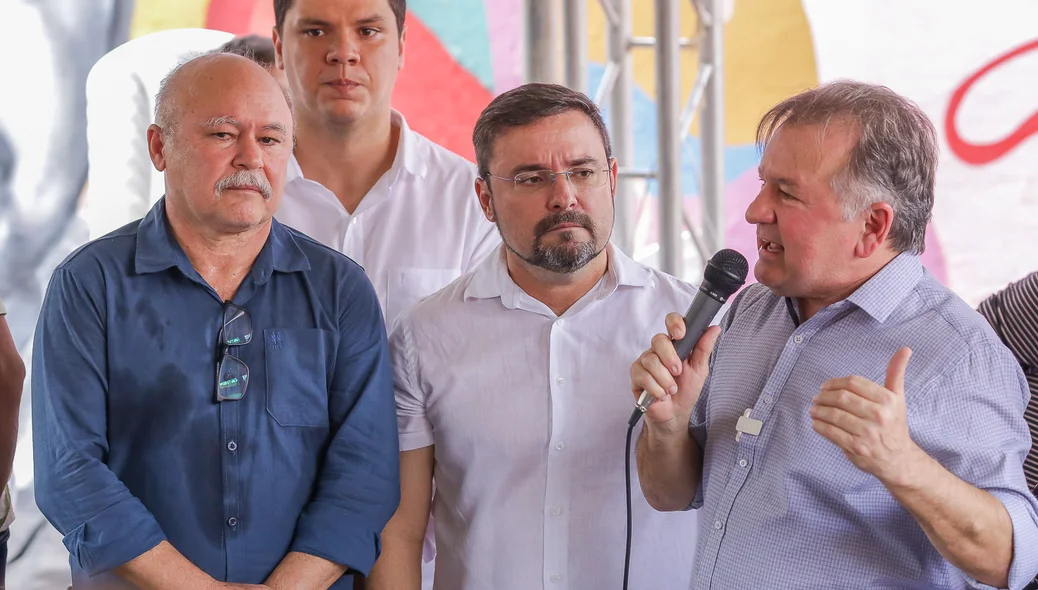 Deputado Merlong Solano falou em solenidade de adesão a candidatura de Fábio Novo