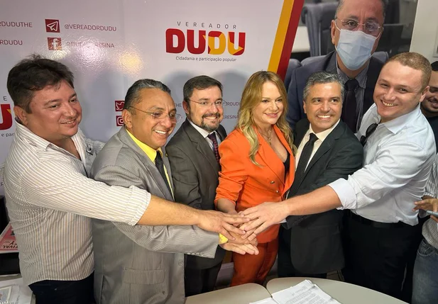 Dudu declara apoio à pré-candidatura de Fábio Novo à Prefeitura de Teresina