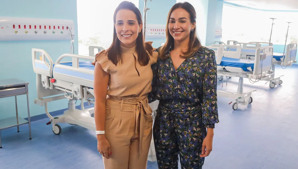 Elzuíla Calisto e Isabel Fonteles