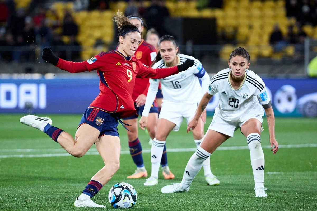 Esther González marcou o último gol da La Roja na partida