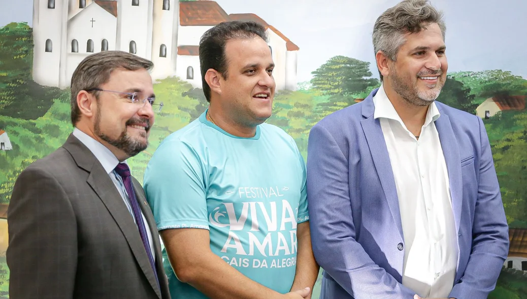 Fábio Novo, Diego Teixeira e Pablo Santos