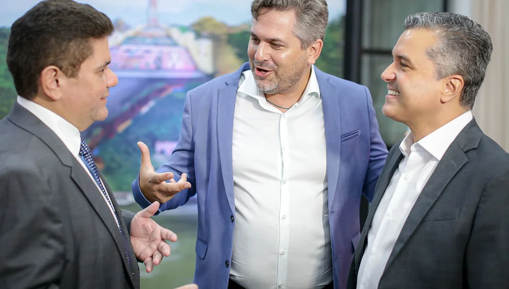 Fábio Xavier, Pablo Santos e Dr. Vinicius