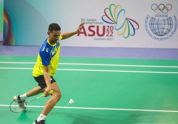 Fabrício Farias, atleta de badminton