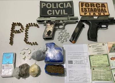 Faccionados do Maranhão são presos no litoral do Piauí
