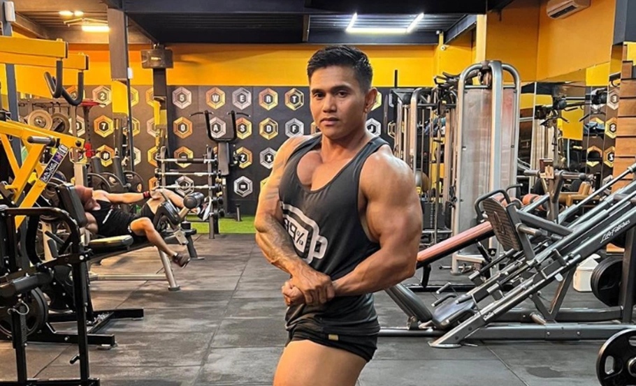 Fisiculturista Justyn Vicky