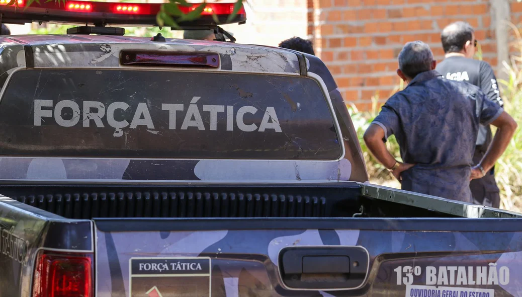 Força Tática do 13º BPM atendeu a ocorrência