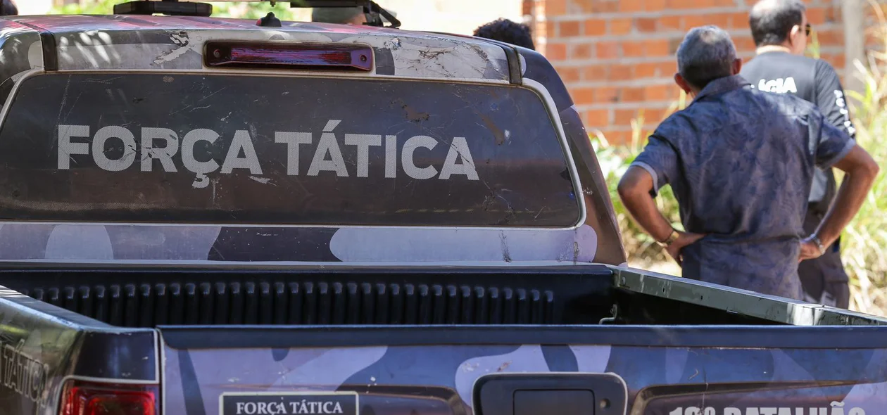 Força Tática do 13º BPM atendeu a ocorrência