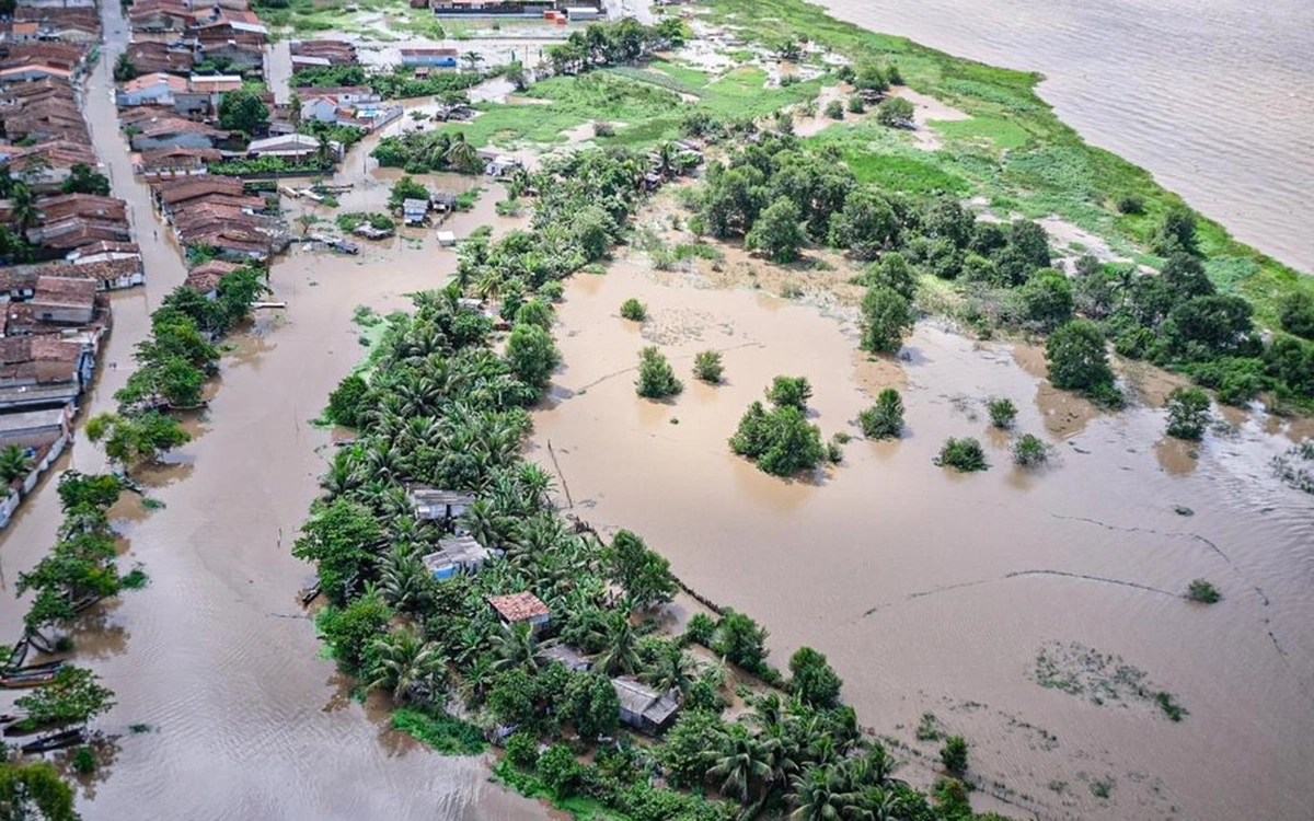 Fortes chuvas em Alagoas deixaram até o momento mais de 16 mil afetados