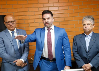 Franzé Silva, B. Sá Filho e Gustavo Neiva
