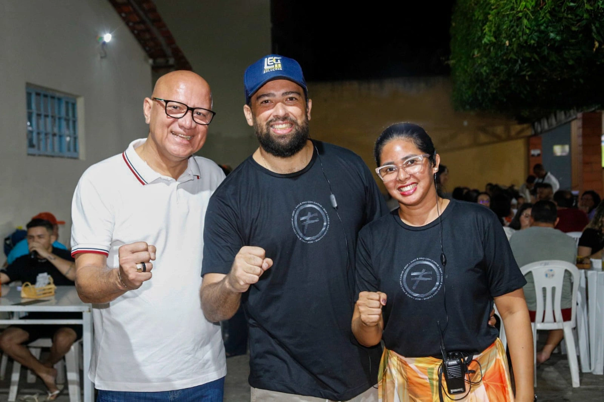 Franzé Silva, Fábio Marcelo e Elizete