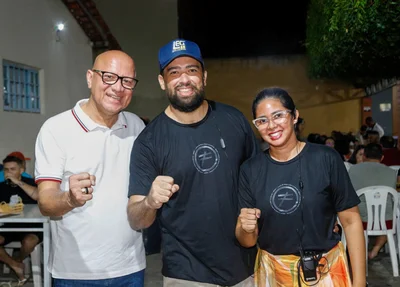 Franzé Silva, Fábio Marcelo e Elizete