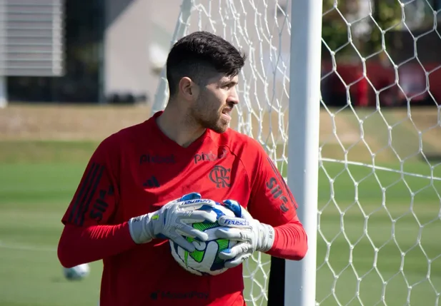 Goleiro Rossi, do Flamengo