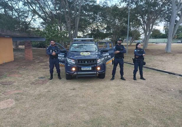 Guarda Municipal de Teresina inicia operação em parques