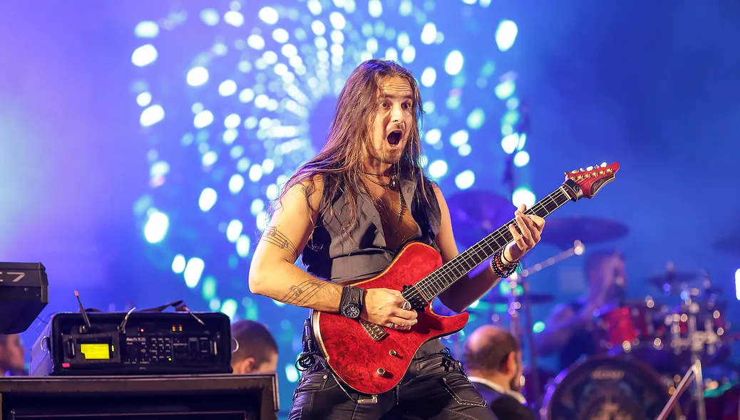 Guitarrista no Piauí Pop em Teresina