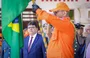 Hasteamento da bandeira do Brasil