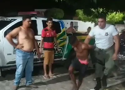 Homem que foi agredido é suspeito de roubo