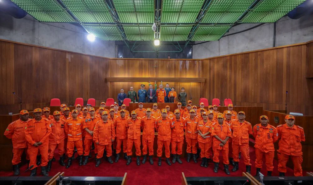 Homenagem ao Corpo de Bombeiros Militar do Piauí
