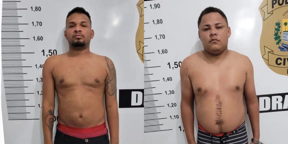 Huam Marley Rodrigues de Sena Brasil e Thalisson Calison Silva