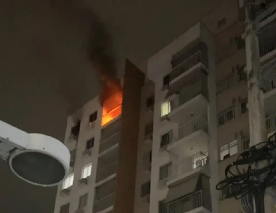 Hugo resgatou a família de apartamento em chamas, mas não conseguiu se salvar