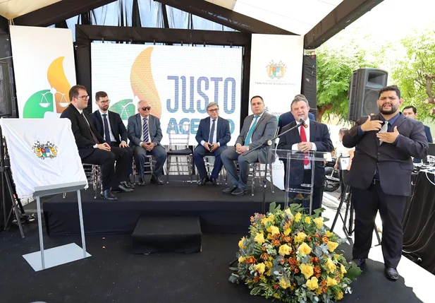 Inauguração do Programa Justo Acesso em São Félix do Piauí