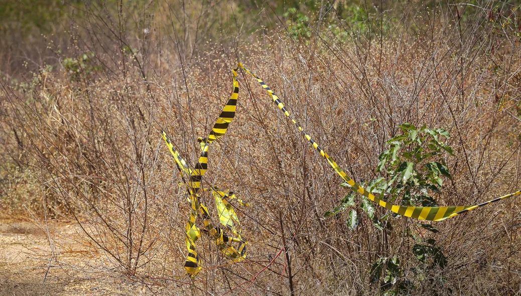 Isolamento feito pelas forças de Segurança