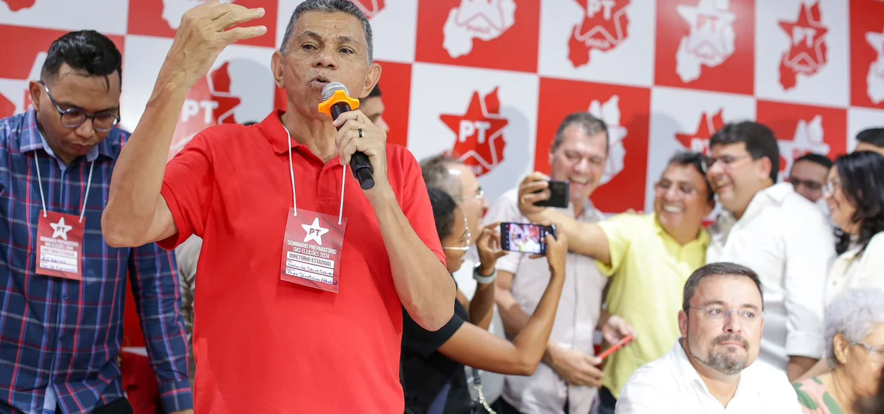 João de Deus, presidente do Diretório do PT Estadual