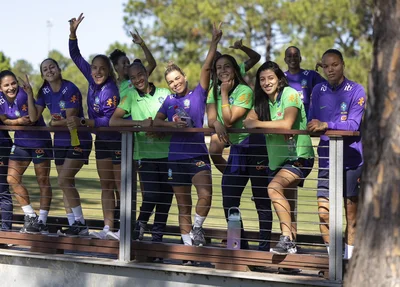 Jogadoras da seleção participam de atividades de recuperação