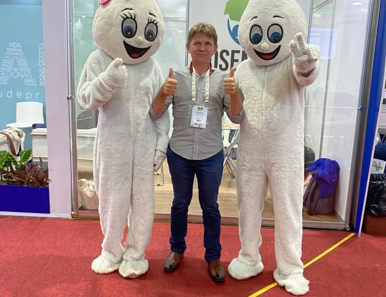 Josonilson Miranda participou do evento que é considerado o maior da América do Sul na área da saúde pública