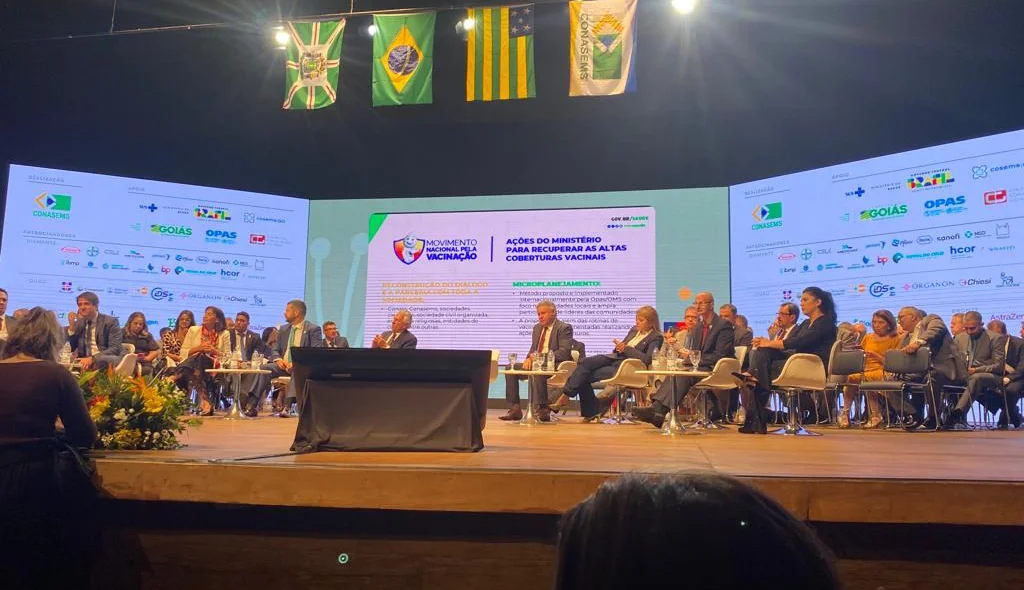 Josonilson Miranda, participou do trigésimo sétimo congresso do Conselho Nacional de Secretarias Municipais de Saúde (CONASEMS)