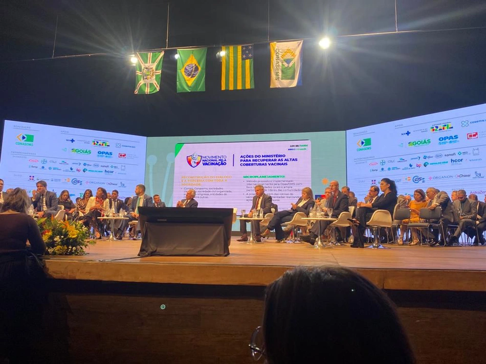 Josonilson Miranda, participou do trigésimo sétimo congresso do Conselho Nacional de Secretarias Municipais de Saúde (CONASEMS)