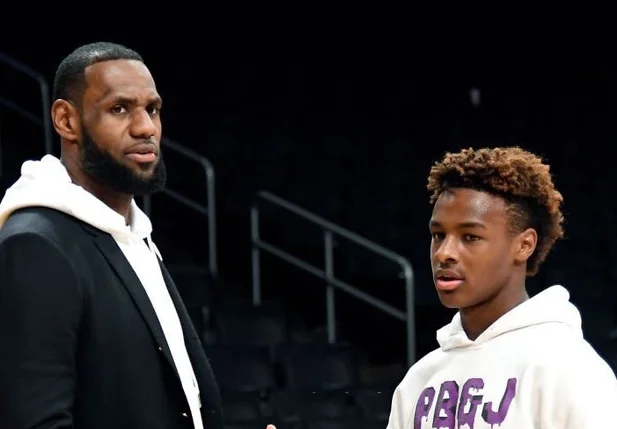 LeBron e Bronny James