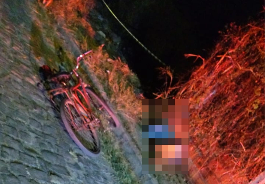 Local onde a vítima foi assassinada, na Rua Landi, do Povoado Bela Vista