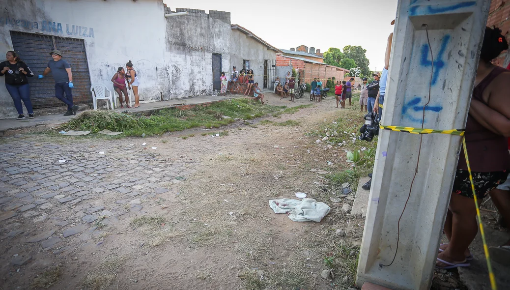 Local onde ocorreu o homicídio