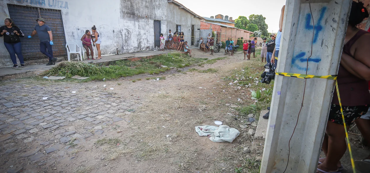 Local onde ocorreu o homicídio