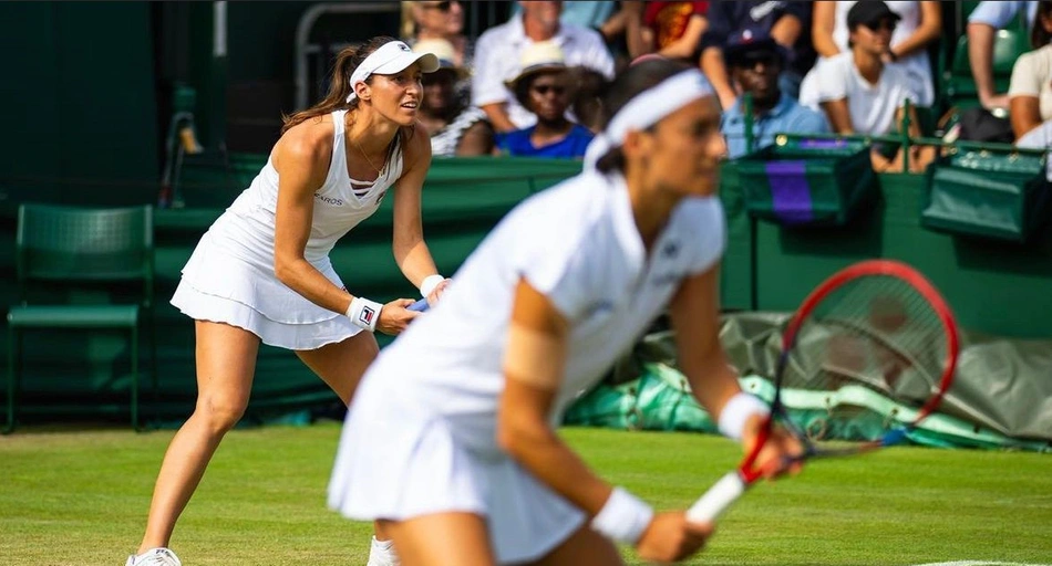 Luisa Stefani e Caroline Garcia avançam às quartas de Wimbledon