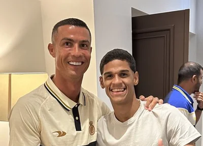 Luva de Pedreiro movimentou suas redes sociais, após uma postagem ao lado de Cristiano Ronaldo