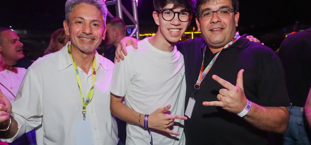 Marcelo Araripe, Rafael Fonteles e jovem