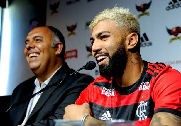 Marcos Braz e Gabriel Barbosa