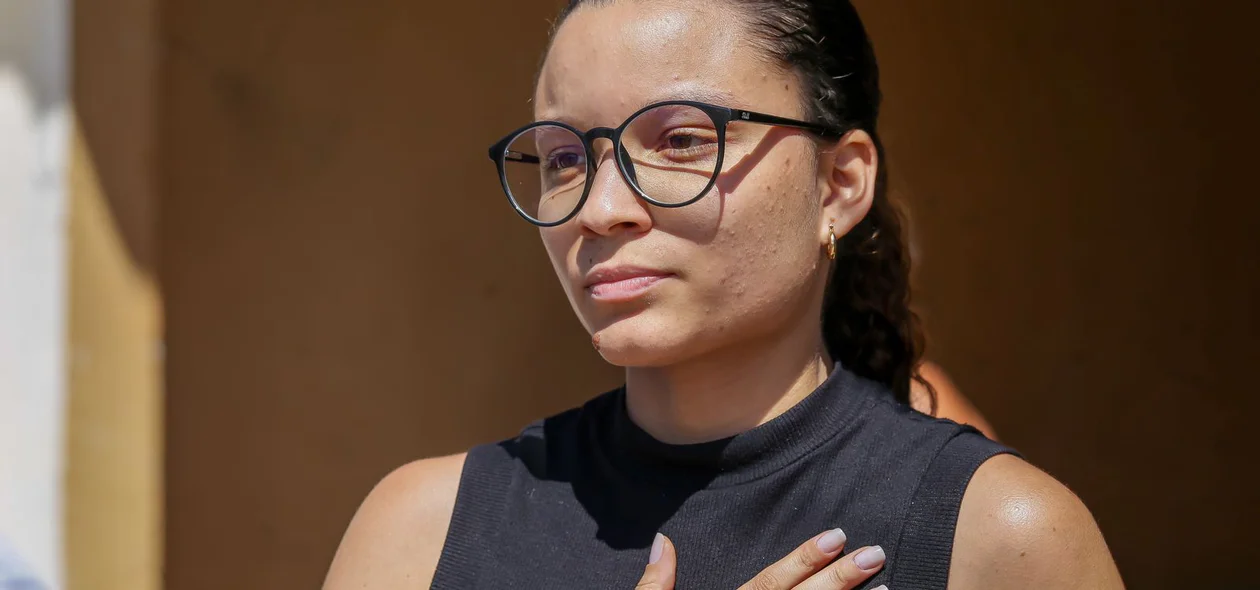 Maria Vitória, neta da vítima