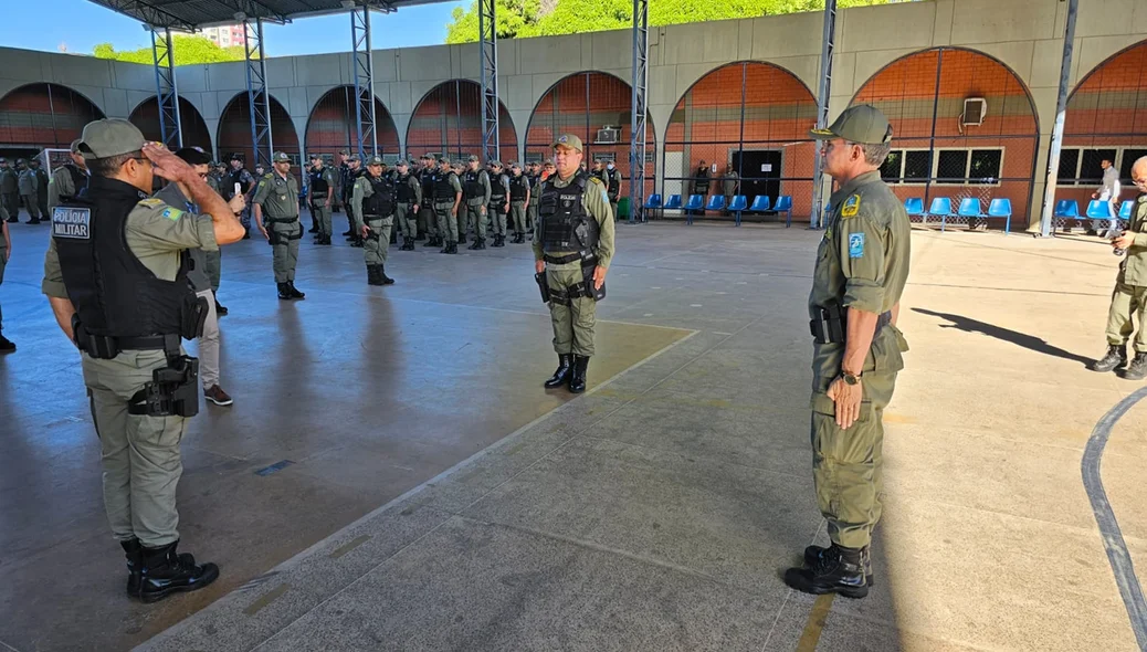 Momento da troca de comando