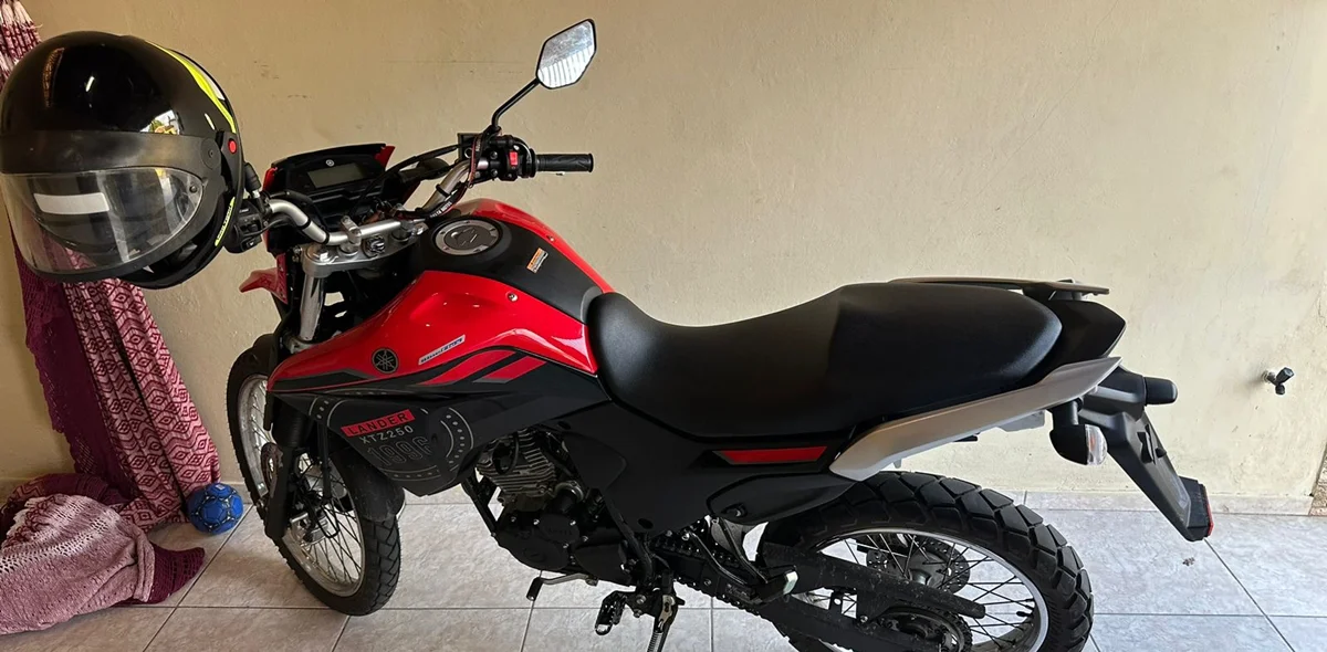 Motocicleta apreendida com os faccionados