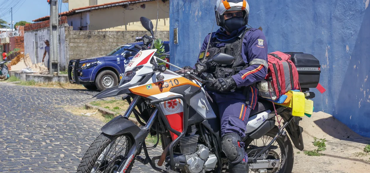 Profissional do Samu atendeu a ocorrência