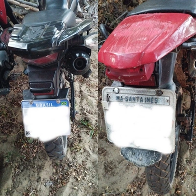 Motos recuperadas em Luís Correia