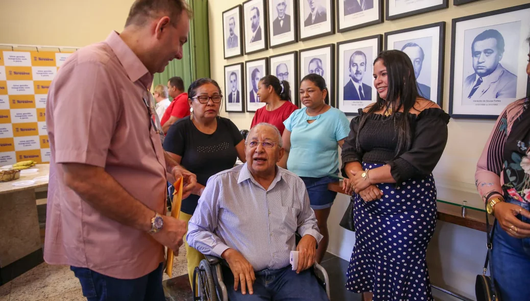 O superintendente Jeová Alencar participou da reunião