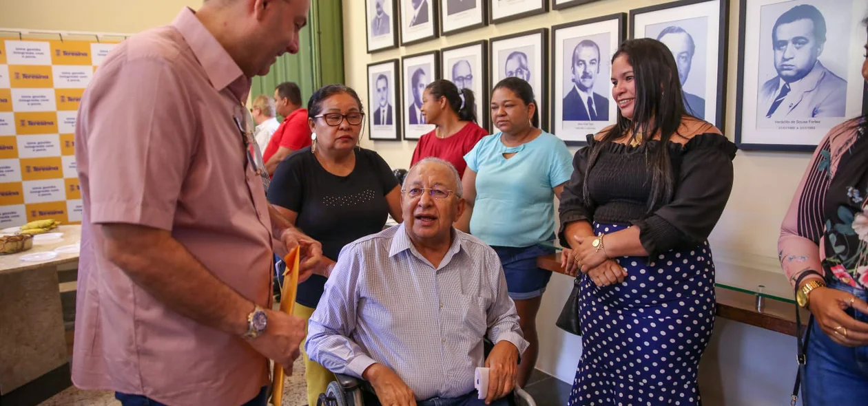 O superintendente Jeová Alencar participou da reunião