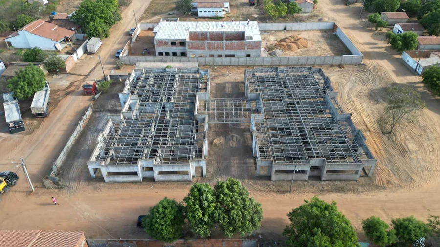 Obra da creche